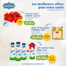 Flyer Les Domaines Agricoles Maroc du 16 Avril au 15 Mai 2020