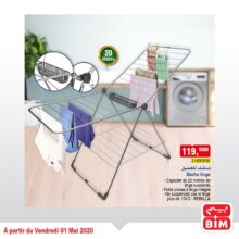 Offre déjà disponible chez Bim Maroc Séche Linge 20m PERILLA 119Dhs