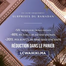 Soldes LC Waikiki Maroc Surprise Ramadan Jusqu'à 20% de remise