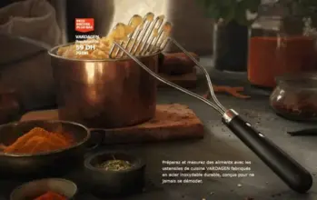 Prix encore plus bas Ikea Maroc Presse-purée VARDAGEN 59Dhs au lieu de 79Dhs