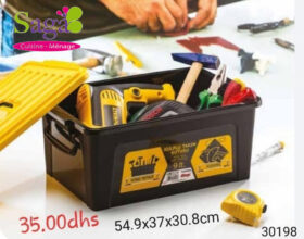 Offre Spéciale Stay at Home chez Saga Cuisine Boite à outils à 35Dhs