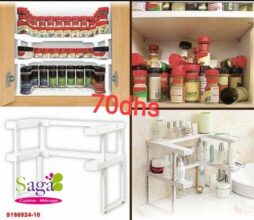 Offre Stay at Home chez Saga Cuisine Rack de Rangement épices à 70Dhs