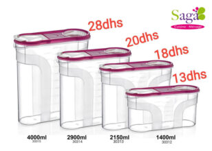 Offre Stay at Home Saga Cuisine Boites Alimentaire à partir de 13Dhs