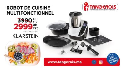 Promo Tangerois Electro Robot cuisine Multifonctionnel KLARSTEIN 2999Dhs au lieu de 3999Dhs