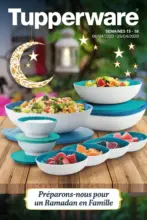 Catalogue Tupperware Maroc Préparation Ramadan du 6 au 26 Avril 2020