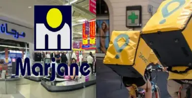 Partenariat de livraison à domicile entre Glovo et Marjane et Glovo