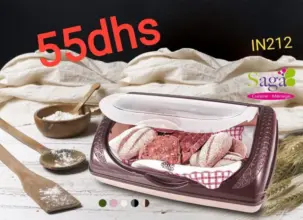Offre Stay at Home chez Saga Cuisine Box pour pain divers coloris à 55Dhs