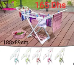 Offre Stay at Home Saga Cuisine Étendoir Pliable divers colis 165Dhs