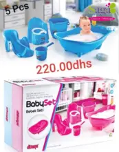 Offre Stay at Home Saga Cuisine Baby Set 5 pièces 220Dhs