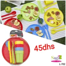 Offre Stay at Home Saga Cuisine Set Party and Picnic QLUX à 45Dhs