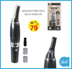 Promo Alpha55 Rasoir de précision Multi-embouts 79Dhs au lieu de 95Dhs
