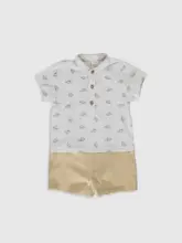 Offre de l'3ide chez LC Waikiki Maroc Salopette pour bébé garçon à 109Dhs