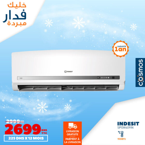 Offre Spéciale Fraîcheur chez Cosmos Electro Climatiseur à partir 2699Dhs