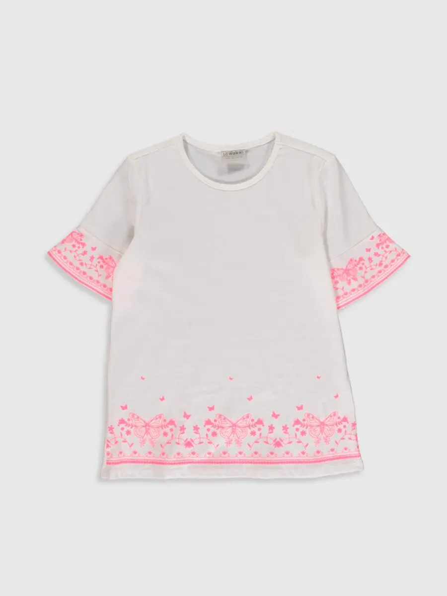Nouveau chez LC Waikiki Maroc T-Shirt pour fille 59Dhs