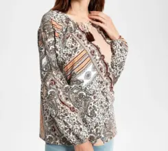 Nouveau chez LC Waikiki Maroc T-Shirt imprimé pour femme 109Dhs