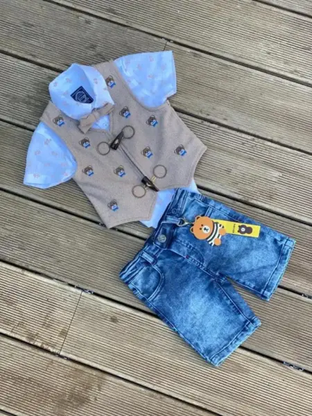 Offre de l'3ide chez Gorena ENSEMBLE BÉBÉ +PORTE-CLÉ à 289DHS