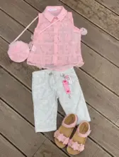 Offre de l'3ide Gorena ENSEMBLE + SAC A MAIN+PORTE-CLÉ (SANS SANDALES) 199Dhs