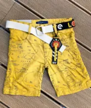 Offre de l'3ide chez Gorena SHORT + CEINTURE + PORTE CLÉ à 130Dhs