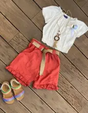 Offre de l'3ide Gorena Ensemble + Collier Sans Sandales pour fille 249Dhs
