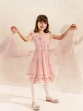 Offre pour l'3ide chez LC Waikiki Maroc Robe pour fille 219Dhs
