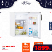 Soldes Cosmos Electro Mini-réfrigérateur SILVERLINE 160L 1899Dhs au lieu de 2199Dhs