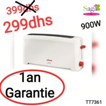 Soldes Saga Cuisine Grille-pain UFESA Activa 299Dhs au lieu de 399Dhs