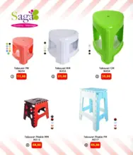 Flyer Saga Cuisine Spéciale Tabourets Divers Model à partir de 13Dhs