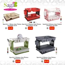 Flyer Saga Cuisine Spéciale Égouttoir Divers Model à partir de 25Dhs