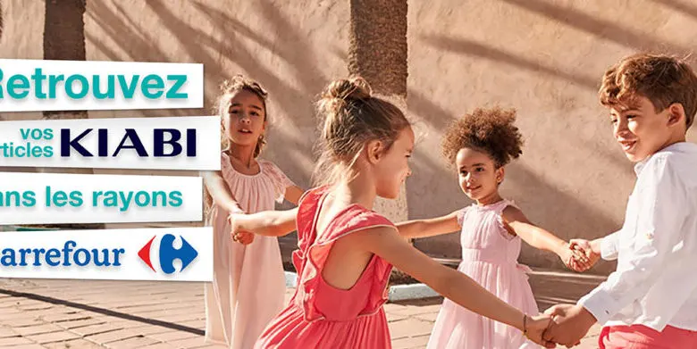 Retrouvez les articles KIABI Maroc dans les rayons Carrefour Maroc