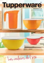 Catalogue Tupperware Maroc Les Couleurs de l'été du 1 au 28 Juin 2020