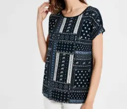 Nouveau chez LC Waikiki Maroc T-Shirt imprimé pour femme à 89Dhs