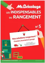 Catalogue Mr Bricolage Maroc Les indispensables du rangement n°5 Jusqu'au 3 Juin 2020