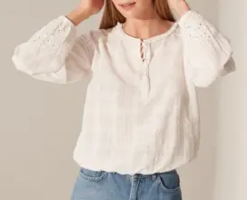 Soldes LC Waikiki Maroc Chemise pour femme 79Dhs au lieu de 149Dhs