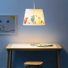 Soldes Ikea Maroc Abat-jour multicolore 33 cm JÄTTENDAL 125Dhs au lieu de 149Dhs