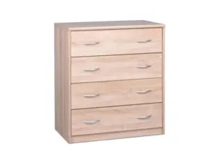 Prix Spéciale chez Kitea Commode KIEL 4 tiroirs à 945Dhs au lieu de 1090Dhs