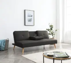 Prix Spéciale Kitea Canapé-lit HOBBS + porte gobelet 2395Dhs au lieu de 2995Dhs