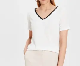 Soldes LC Waikiki Maroc T-Shirt pour femme 109Dhs au lieu de 149Dhs