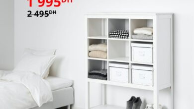 Soldes Ikea Maroc Rangement HEMNES blanc 1995Dhs au lieu de 2495Dhs