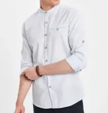 Soldes LC Waikiki Maroc Chemise col-officier homme 99Dhs au lieu de 179Dhs