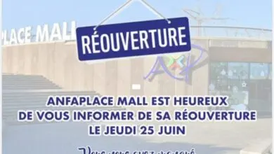 Annonce Réouverture Anfaplace Mall dès le jeudi 25 Juin 2020