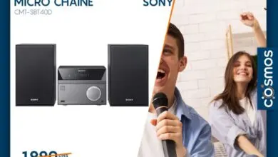 Déstockage chez Cosmos Electro Micro chaîne SONY 1690Dhs au lieu de 1990Dhs