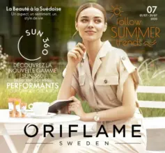Catalogue Oriflame Maroc Follow Summer Trends à partir de Juillet 2020