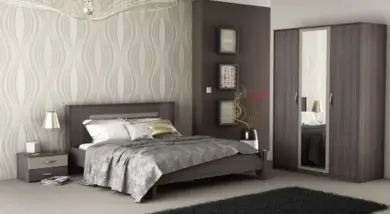 Prix spécial chez Kitea Armoire GEORGIA VULCANO à 2390Dhs au lieu de 3490Dhs