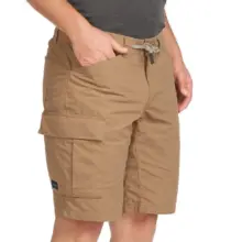 Soldes Decathlon Short Trekking TRAVEL100 Homme Kaki FORCLAZ 169Dhs au lieu de 189Dhs
