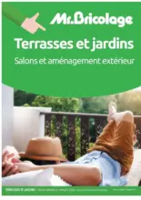 Catalogue Mr Bricolage Maroc Terrasses et jardins Jusqu’à 7 Juillet 2020