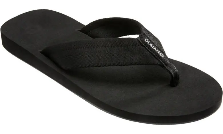 Soldes Decathlon Tongs Homme TO 550 M Noir OLAIAN 79Dhs au lieu de 129Dhs