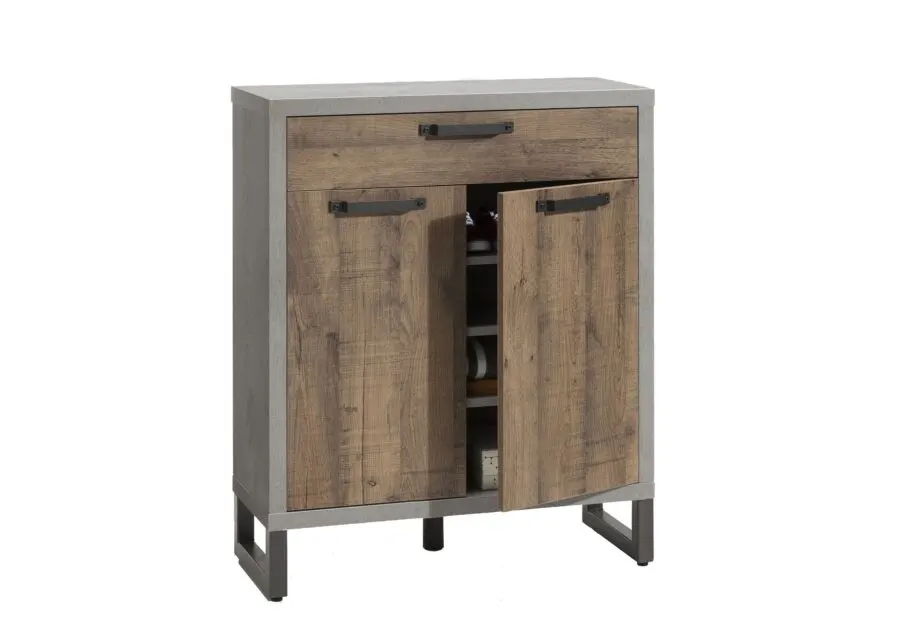 Prix spécial chez Kitea Commode LAFABRICA 2 portes à 2395Dhs au lieu de 2995Dhs