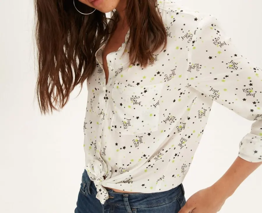 Soldes LC Waikiki Maroc Chemise pour femme à 59Dhs au lieu de 149Dhs