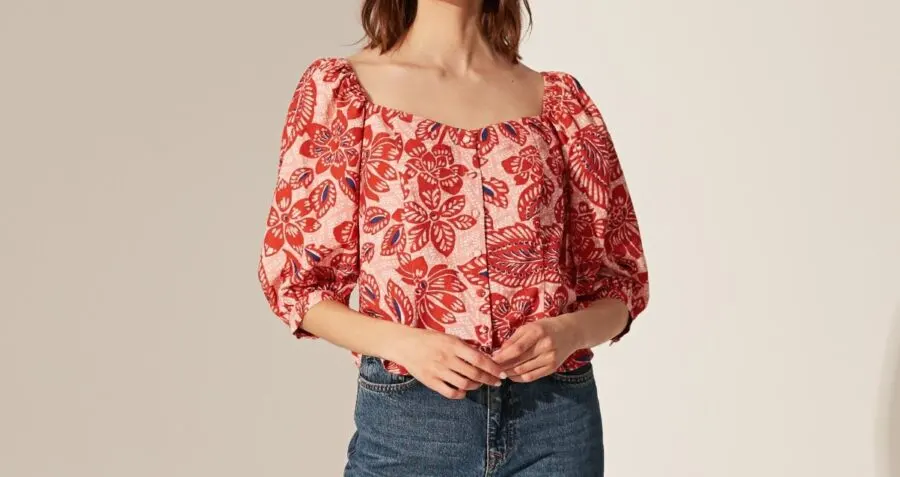 Nouvelle collection chez LC Waikiki Maroc Blouse pour femme à 149Dhs