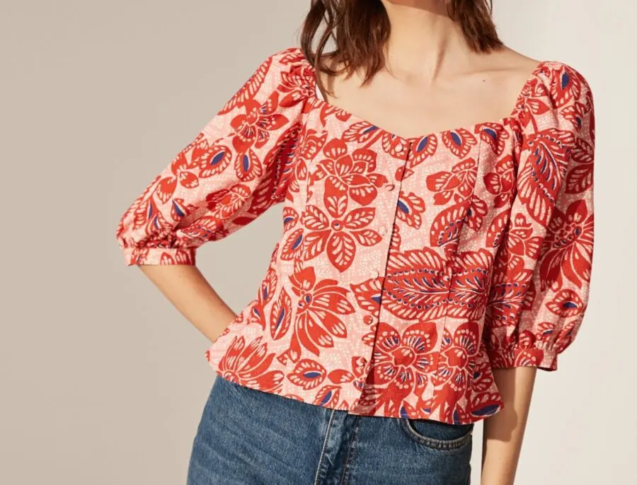 Nouvelle collection chez LC Waikiki Maroc Blouse pour femme à 149Dhs